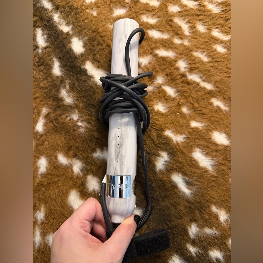 Tyme Iron Pro 2-in-1‎ Hair Curler and Straightener Used Once older style